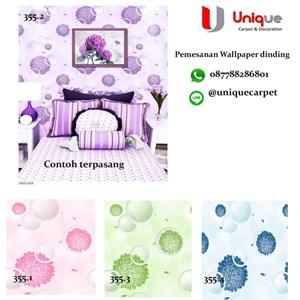 wallpaper dinding murah/ wallpaper pulkadot