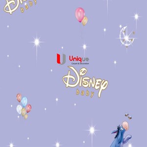 wallpaper anak / wallpaper dinding / mickey mouse ungu-1