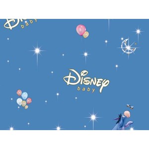 wallpaper anak-anak / disney / micky mouse biru-1