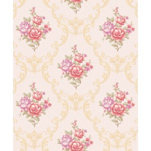 wallpaper dinding motif /wallpaper ruang tamu / motif bunga