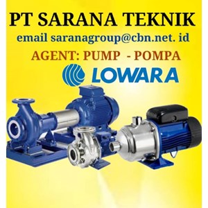 lowara pump gear centrifugal pt sarana teknik pompa