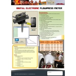 digital elektronik flowpress meter