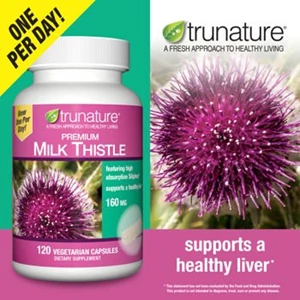 trunature premium milk thistle 160 mg.-4