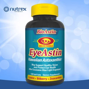 bioastin eyeastin hawaiian astaxanthin, 120 softgels.-2