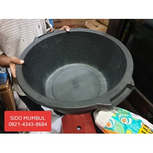 bak waskom memble hitam anti pecah