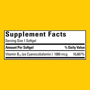 nature made vitamin b12 1000 mcg., 400 softgels.-2