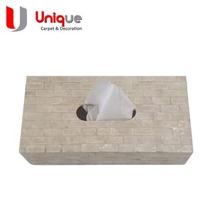 tempat tisue kerang kotak silver / kerajinan kerang