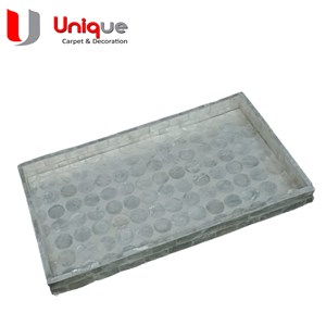 nampan kerang putih/ kerajinan kerang/ tray kerang silver-2