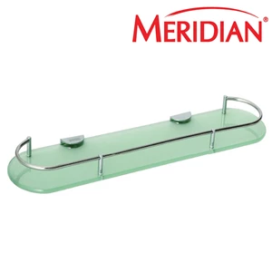 meridian flat r glass shelf (aksesoris kamar mandi) aj-3348-doft