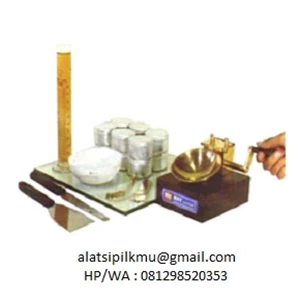 liquid limit test set (hand operated) (astm d-4318/aashto t-89/sni 03-1967-1990)