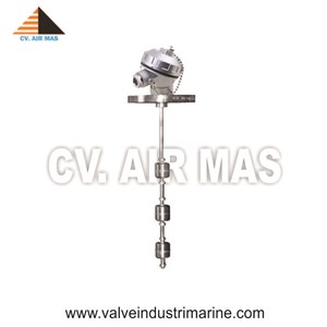 float switch vertical ball sus304 flange berkualitas