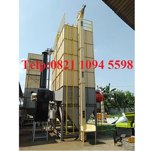 mesin pengering padi ( vertical dryer) kapasitas 10000 kg/batch - mesin pengering biji-bijian - alat dan mesin pengolahan pasca panen padi-2