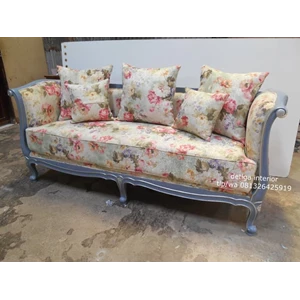 sofa set ruang tamu motif bunga kafeel