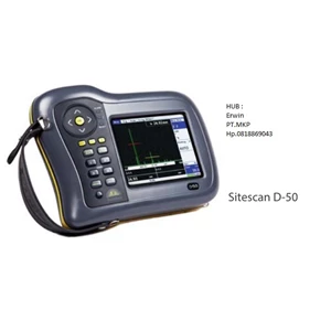 alat uji ndt ultrasonic flaw detector sitescan series d50