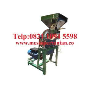 mesin penepung gula semut (disk mill) stainless steel - mesin penepung biji-bijian