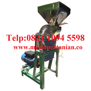 mesin penepung gula semut (disk mill) stainless steel - mesin penepung biji-bijian kapasitas mesin 650 kg / jam-2