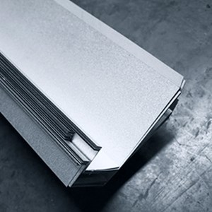 nok bumbungan atap / ridge caping - zinc coated