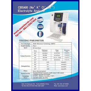 electrolyte analyzer cbs 400