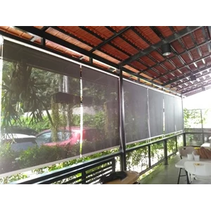tirai hujan, roller blind outdoor, tirai teras balkon-2
