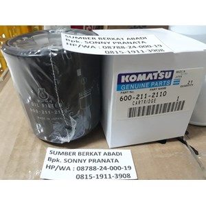 komatsu 600-211-2110 6002112110 oil filter 600 211 2110