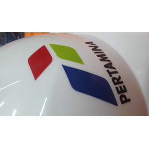 sablon logo helm safety/helm proyek-4
