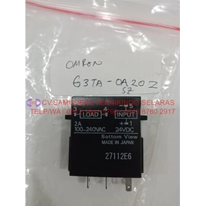 solid state relay omron 24vdc, load 250vac, 1a