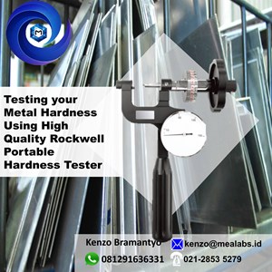 alat uji kekerasan metal rockwell