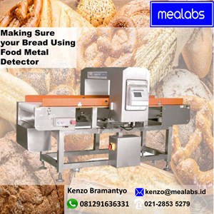metal detektor kue roti pastry