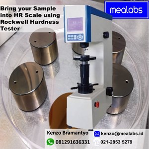 alat uji kekerasan metal rockwell hardness tester