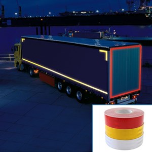 sticker reflective diamond grade 2 x 45 mtr orca