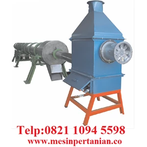 mesin rotary dryer - mesin pengering - mesin pertanian - mesin pengolahan tebu