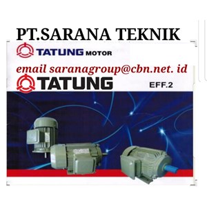 sell jakarta indonesia tatung electric motor ac pt sarana teknik
