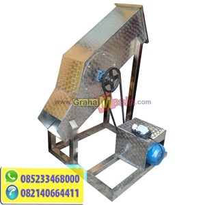 mesin ice block crusher stainless lokal sederhana