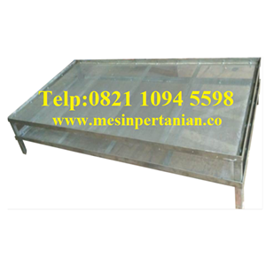 para-para rak pengering cabai stainless - alat pengering cabai