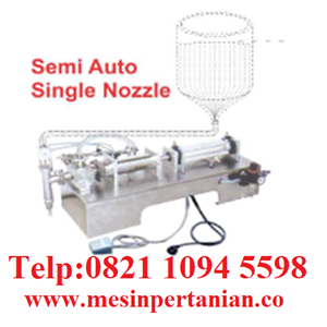 mesin pengisi (filler machine) - semi auto single nozzle-1