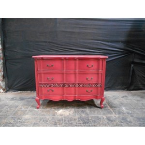 kerajinan kayu nakas red safay