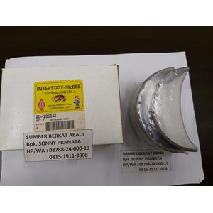 mcbee interstate 205843 conrod bearing 030 - made in usa-1
