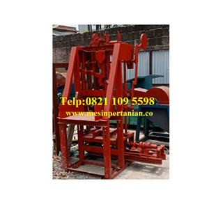 mesin batako - mesin paving block sistem getar kaki 6