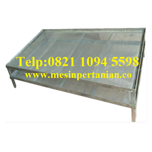 para-para rak karet stainless - alat pengering-3
