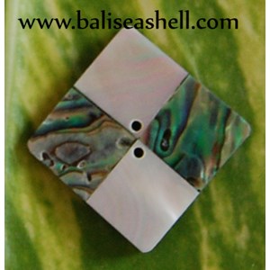 shell button paua and nautilus shell / kancing baju dari kerang paua dan nautilus