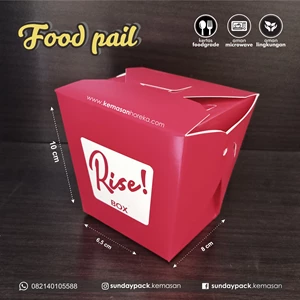 paper rice box food pail fg-4