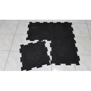 karpet karet tile ruang fitness / rubber gym mat tile-2