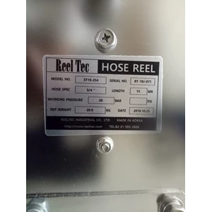 reeltec hose reel sd19-2, industrial hose-5