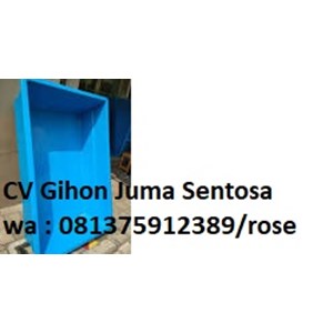 bak fiber persegi panjang