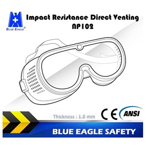 safety goggles blue eagle np102 kacamata safety-1