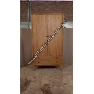 kerajinan kayu lemari pakaian sadega