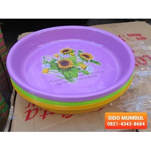 baki bulat plastik gambar calista