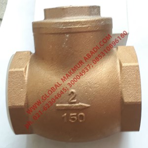 gala bronze swing check valve screw class 150 kuningan-2