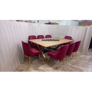 meja kursi makan elegant terlaris kerajinan kayu-1