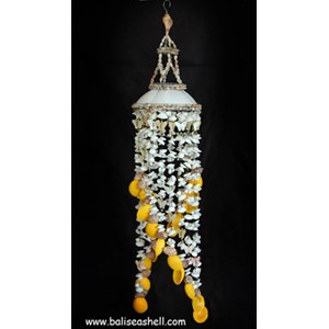 seashell wind chimes / kerajinan lonceng angin dari kerang